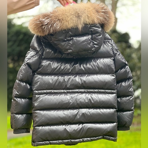 SOLD 🫶 Authentic Kids Size 8 Moncler Puffy Jacket - Navy Blue - Picture 4 of 4